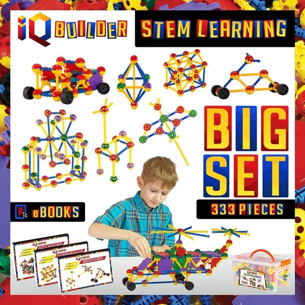 IQ BUILDER | STEM Learning Toys | Creative Construction Engineering